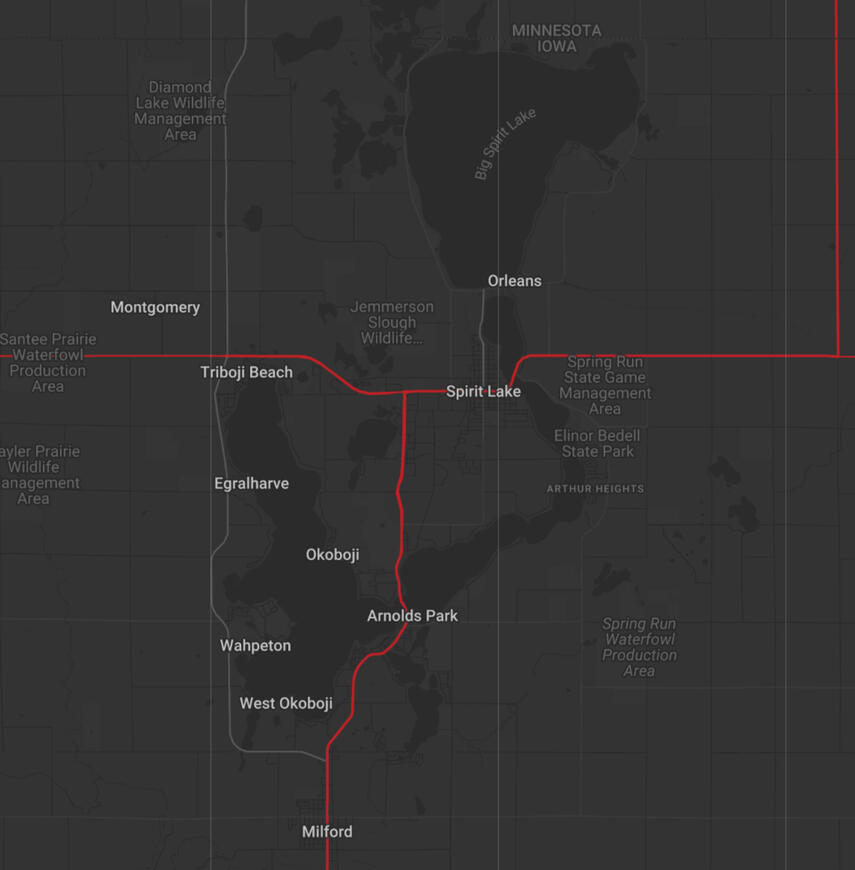 Okoboji Area